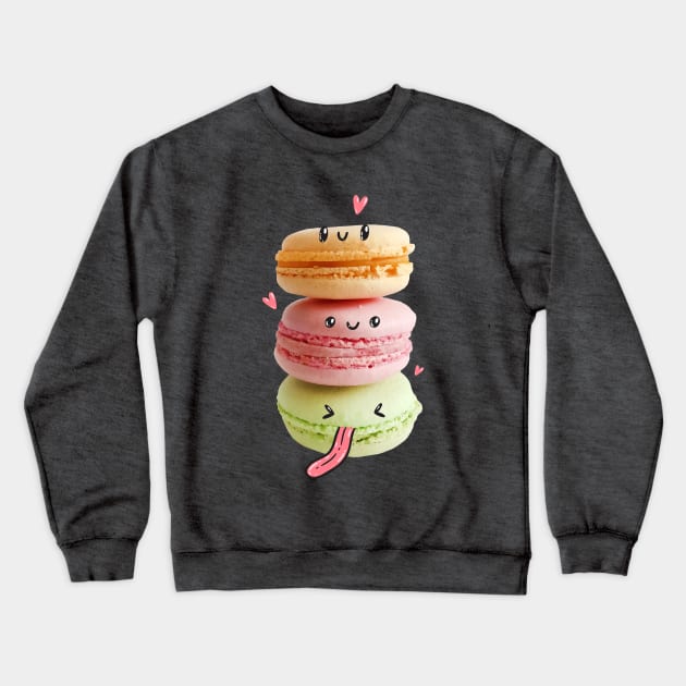 Macarons Crewneck Sweatshirt by kostolom3000